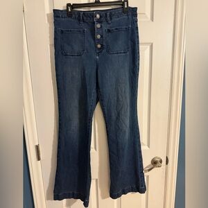 LC Lauren Conrad Super High Rise Flare jeans